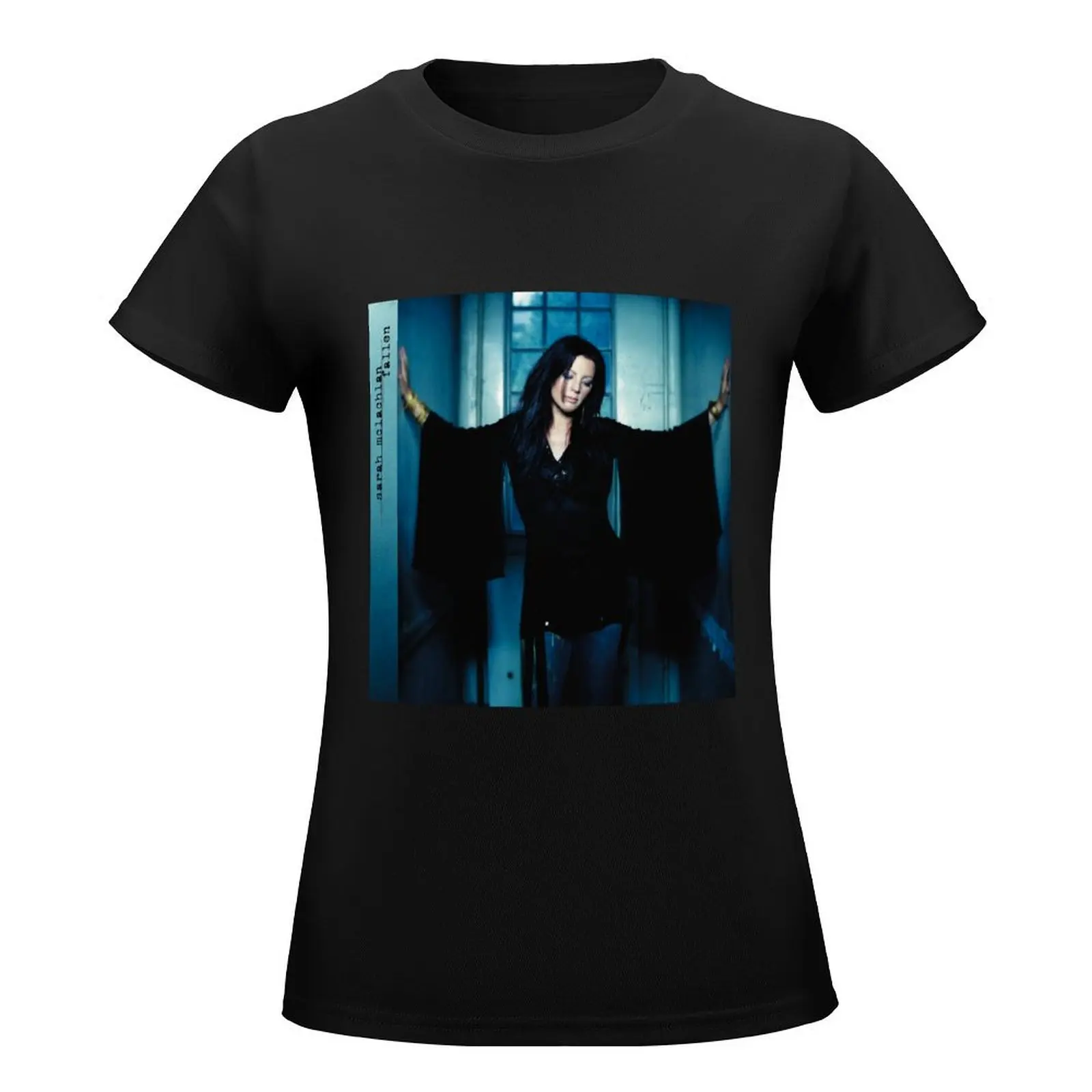 Sarah McLachlan fallen T-Shirt Short sleeve tee Female clothing tops Women