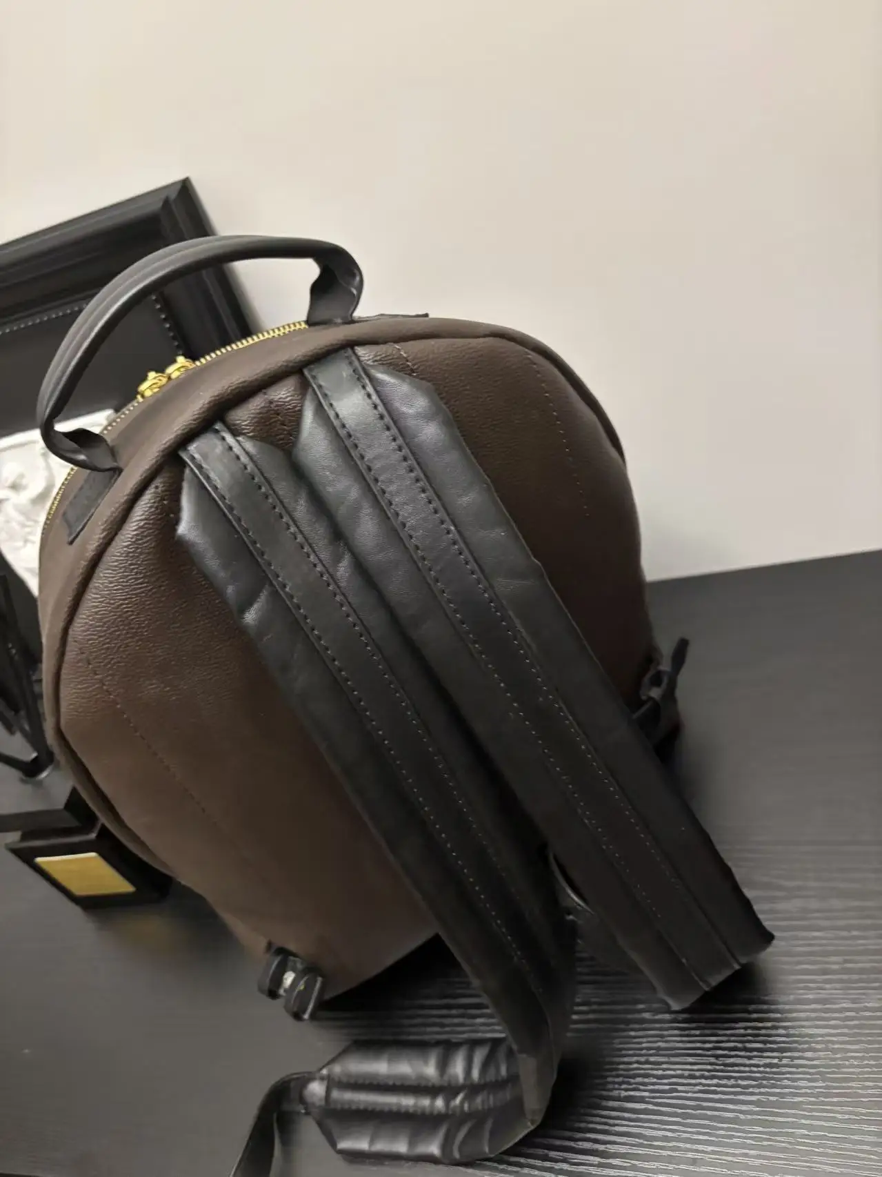 2025 حقيبة ظهر فاخرة للسفر مع الشعار الأصلي متعددة الوظائف للنساء والرجال حقيبة كمبيوتر محمول كبيرة مصمم أزياء حقائب ظهر مدرسية #5