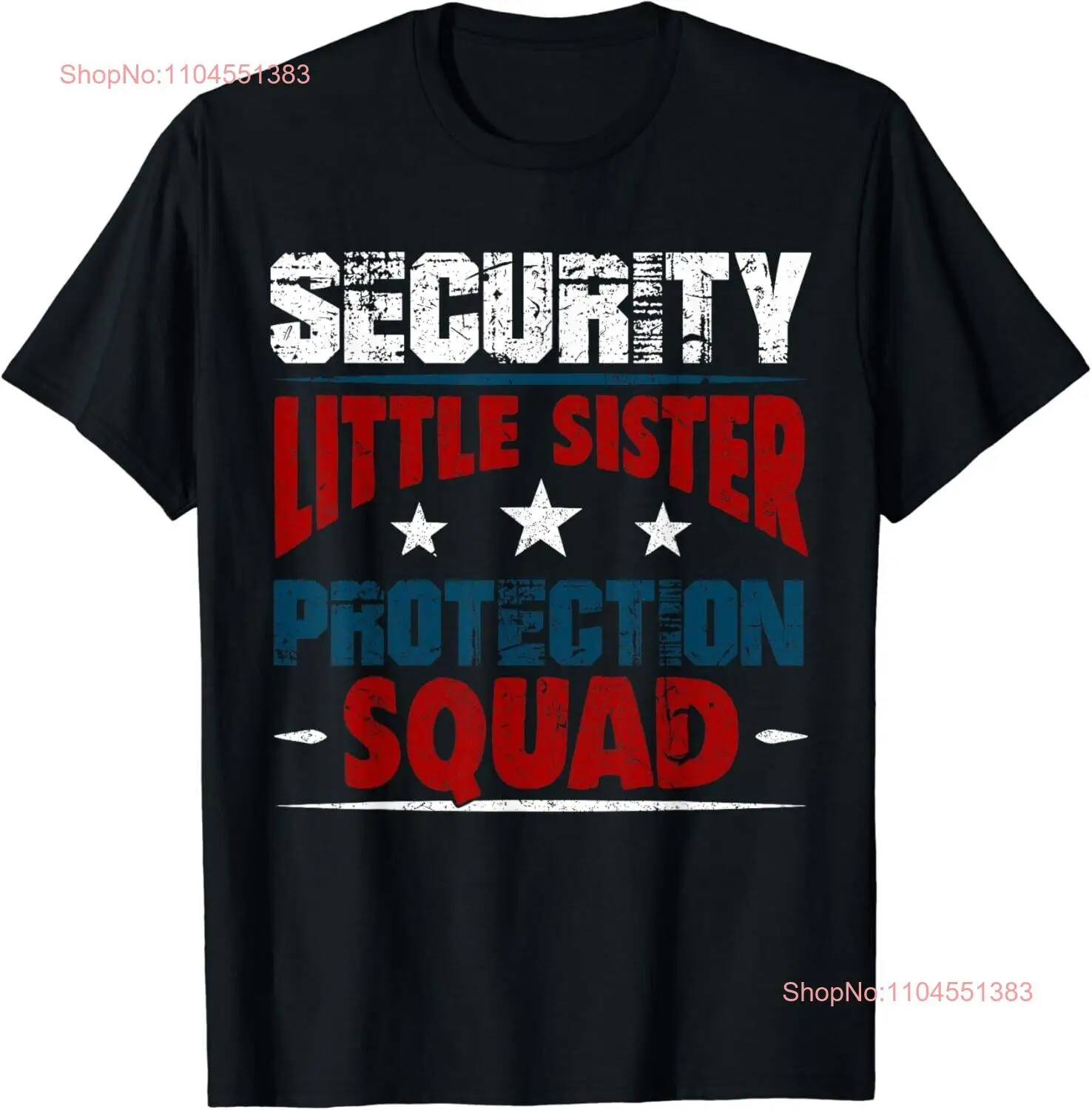 

Security Little Sister Protection Squad — футболка унисекс в подарок для брата