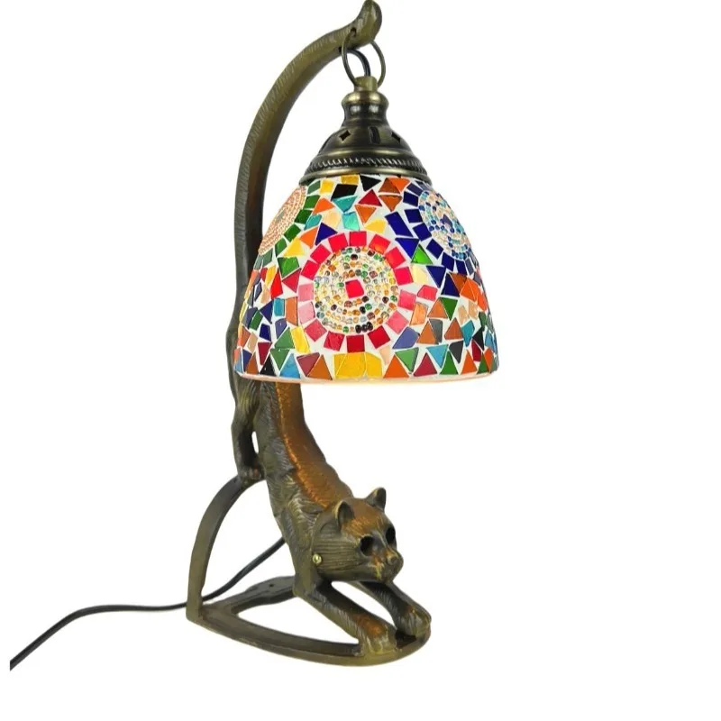 

Handmade glass table lamp Bedroom specialty restaurant Hotel homestay decorative table lamp