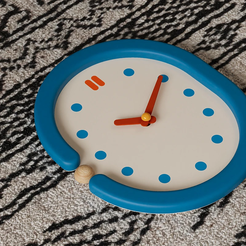 2025 new medieval style clock, retro desk clock, desktop advanced sense clock ornament