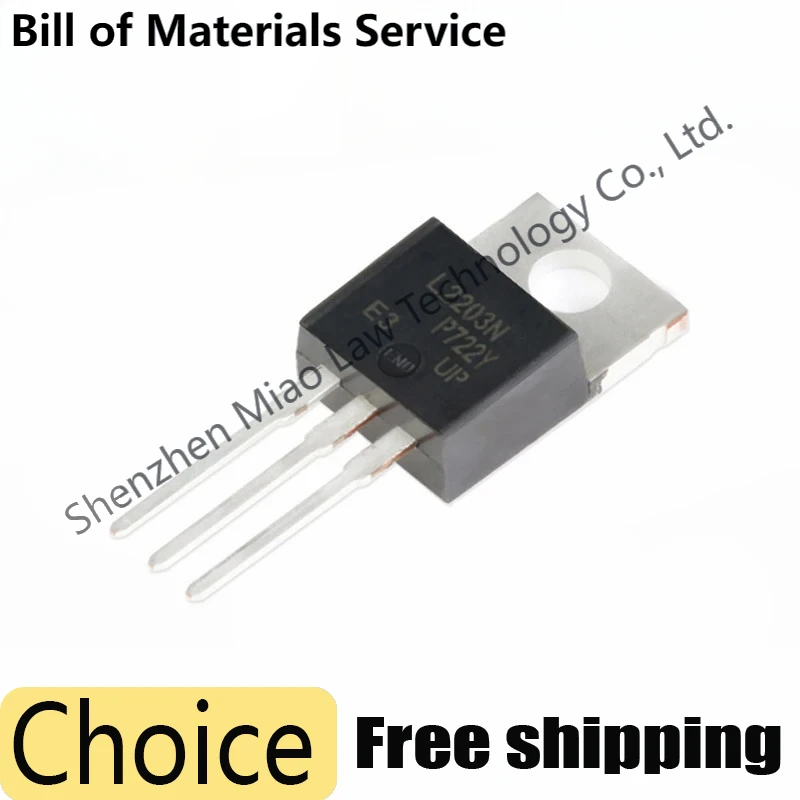 

10PCS IRL2203N IRL2203 IRL2203NPBF IRL1004 IRL2505 IRL3103 IRL3713 IRL3803 IRL3705N IRL3705 IRL2505PBF IRL1404PBF TO-220