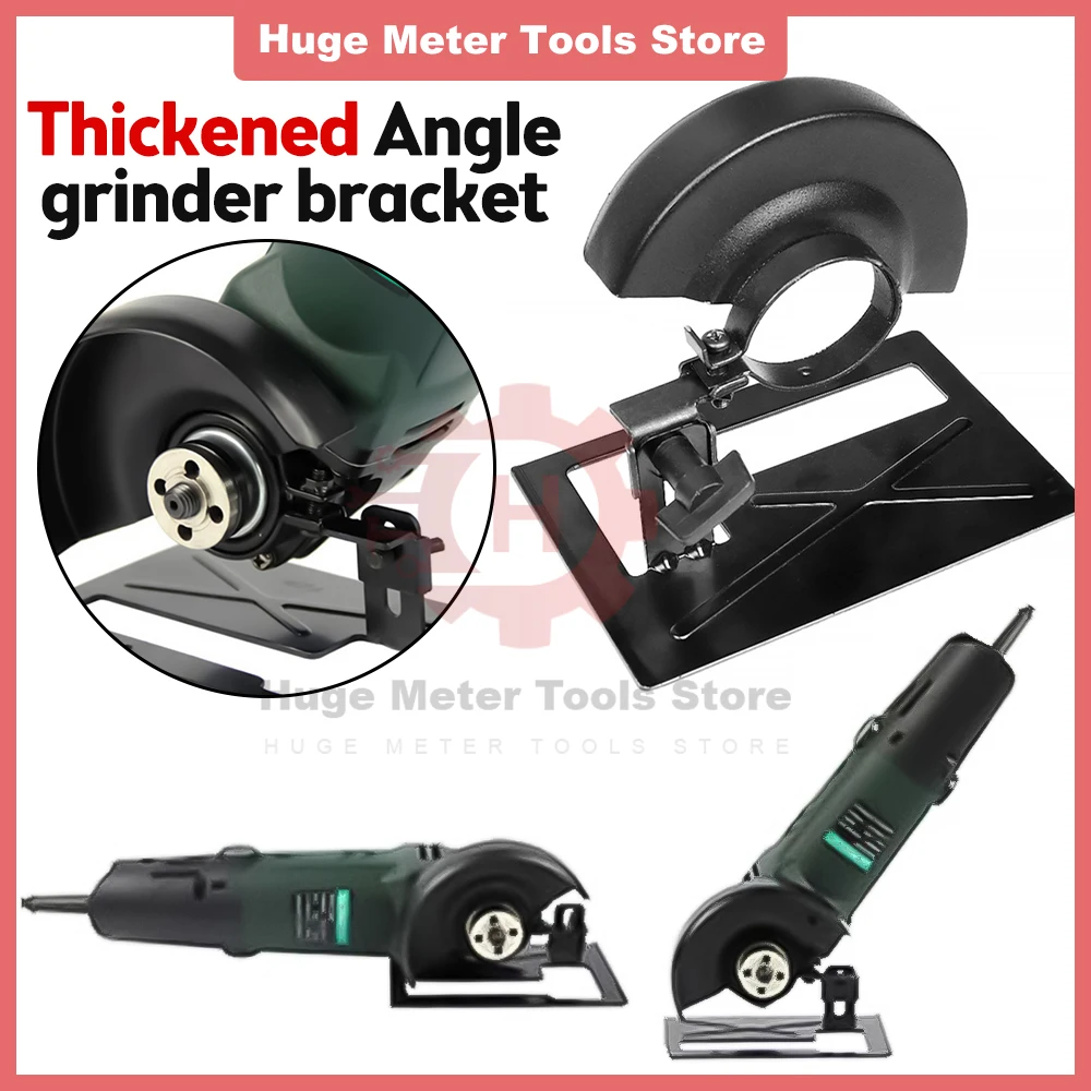Metal Angle Grinder Bracket Stand Holder Capa Protetora Balance Base Guard Capa para 100 mm Angle Grinder Woodwoking Ajustável