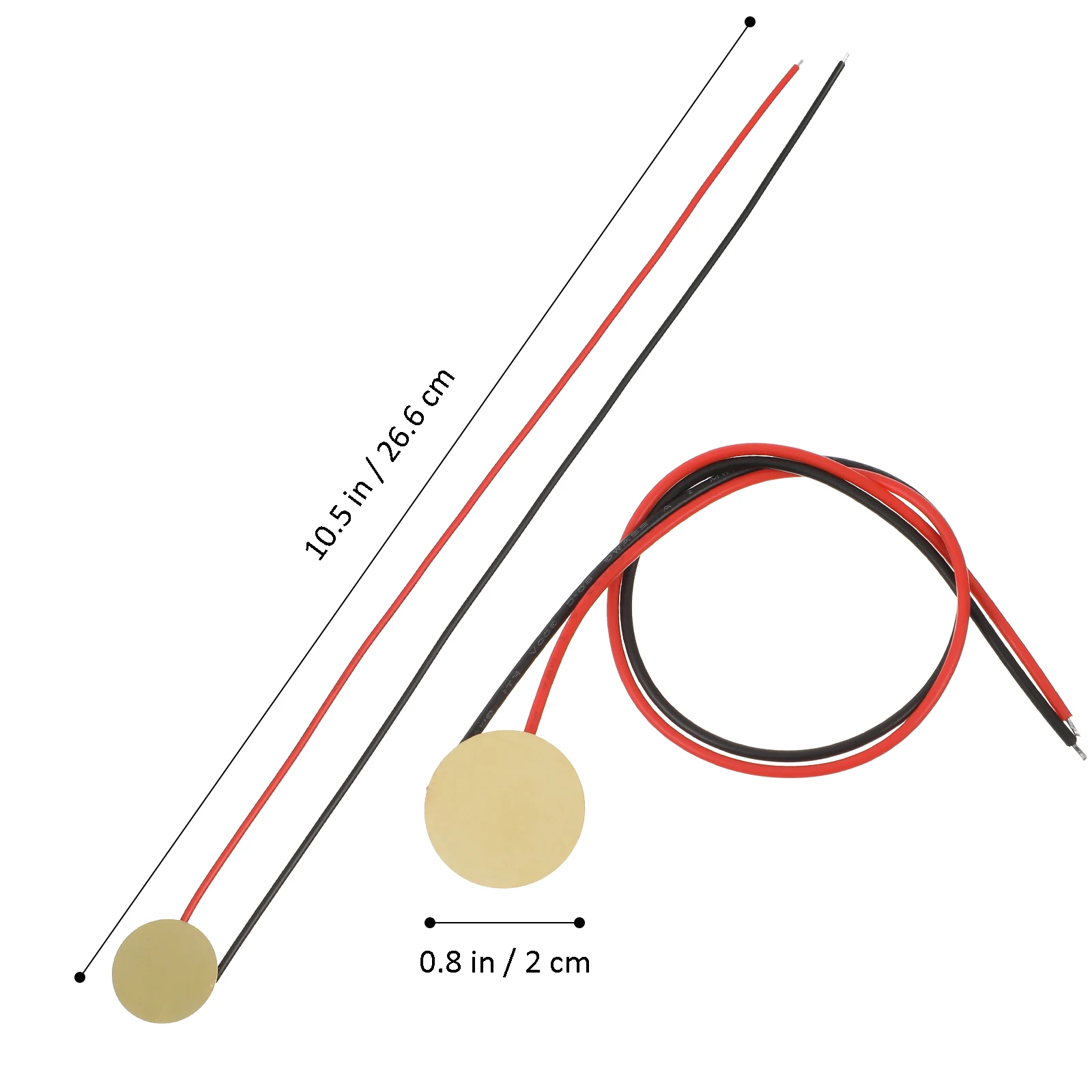 

15pcs Brass Piezo Pickup Discs For Acoustic Guitar Drum Contact Mic Trigger Sensor Amplifier Sound Enhancer Instrument Parts