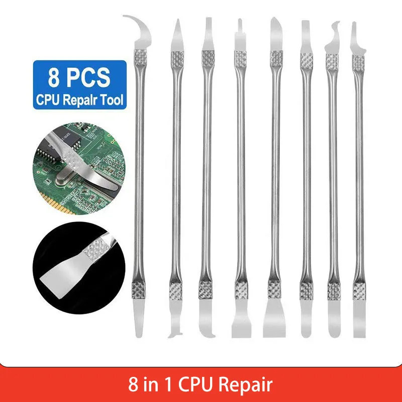 8 in 1 CPU Repair tool Multifunctional CPU Pry Knife Mobile Phone Computer Chip Disassembly Electronics Repair Tools