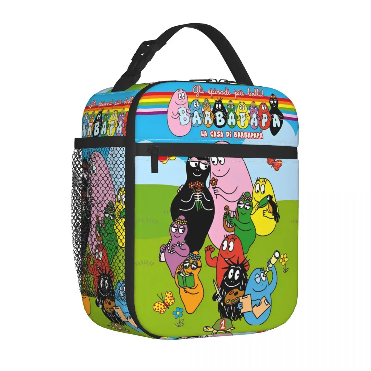 Lunch Box Les Barbapapa En Famille Merch Lunch Food Box Unique Design Thermal Cooler Lunch Box For Travel