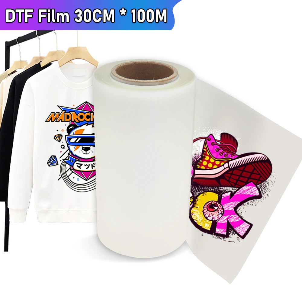 

A3 A4 DTF Transfer Film Printer For t shirt DTF Heat Transfer Roll Premium A3 DTF Film Roll Pre Treat PET Heat Transfer Paper