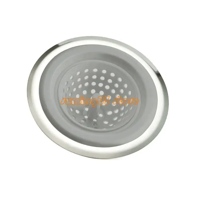 Filtro per lavello in gomma da cucina H9ec Non intasare i tiri per rifiuti alimentari Cappellini Catturatore Acqua Runda per