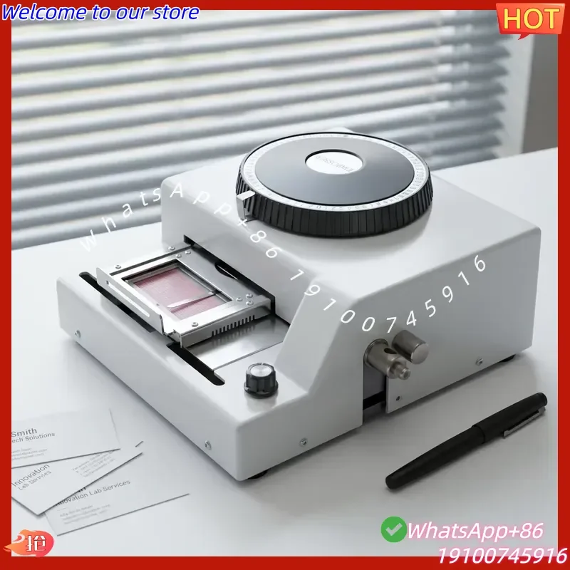 2026Hot Manual Embosser with 72 Character Code Capacity 1 Year Warranty