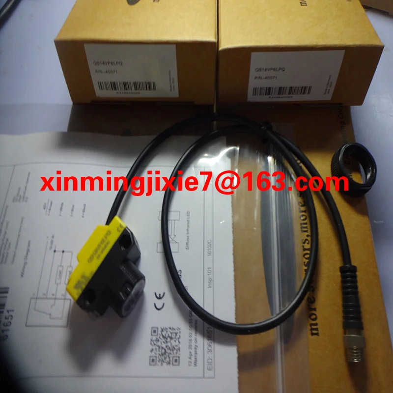new warranty period in stock QS18VP6W QS18VN6W  QS18VN6AF100Q8  QS186LEQ5 photoelectric switch sensor