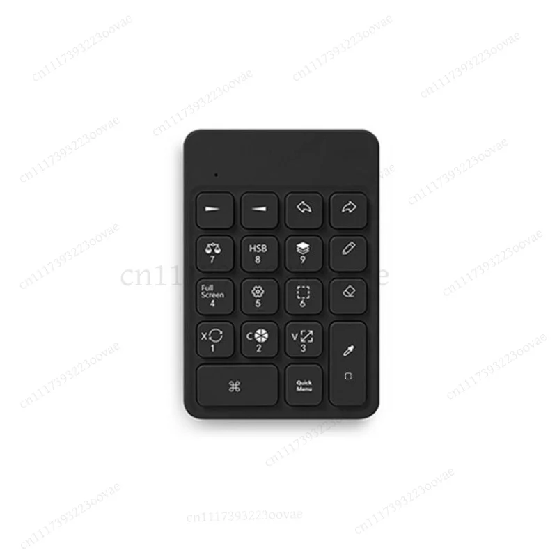 Bluetooth Wireless Shortcut Keypad Mini Slim Portable Keyboard for Procreate, Replacement Parts