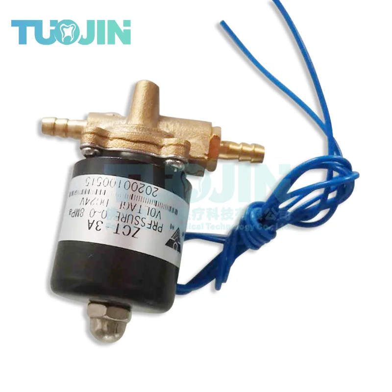 1pc Dental Solenoid Valve Electromagnetic Valve Dental Chair Dental Unit Valve DC24V Dental product Materials Lab Equipmentuni