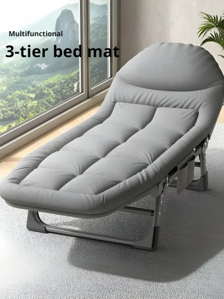 

Portable folding beds for home use Office lunch break recliner balcony accompanied by folding beds