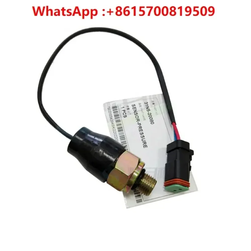 R140W R170W R200W R290LC R300LC R305LC R450LC Excavator for Pressure Switch Sensor 31N5-20080 31NA-20080 31N4-31250