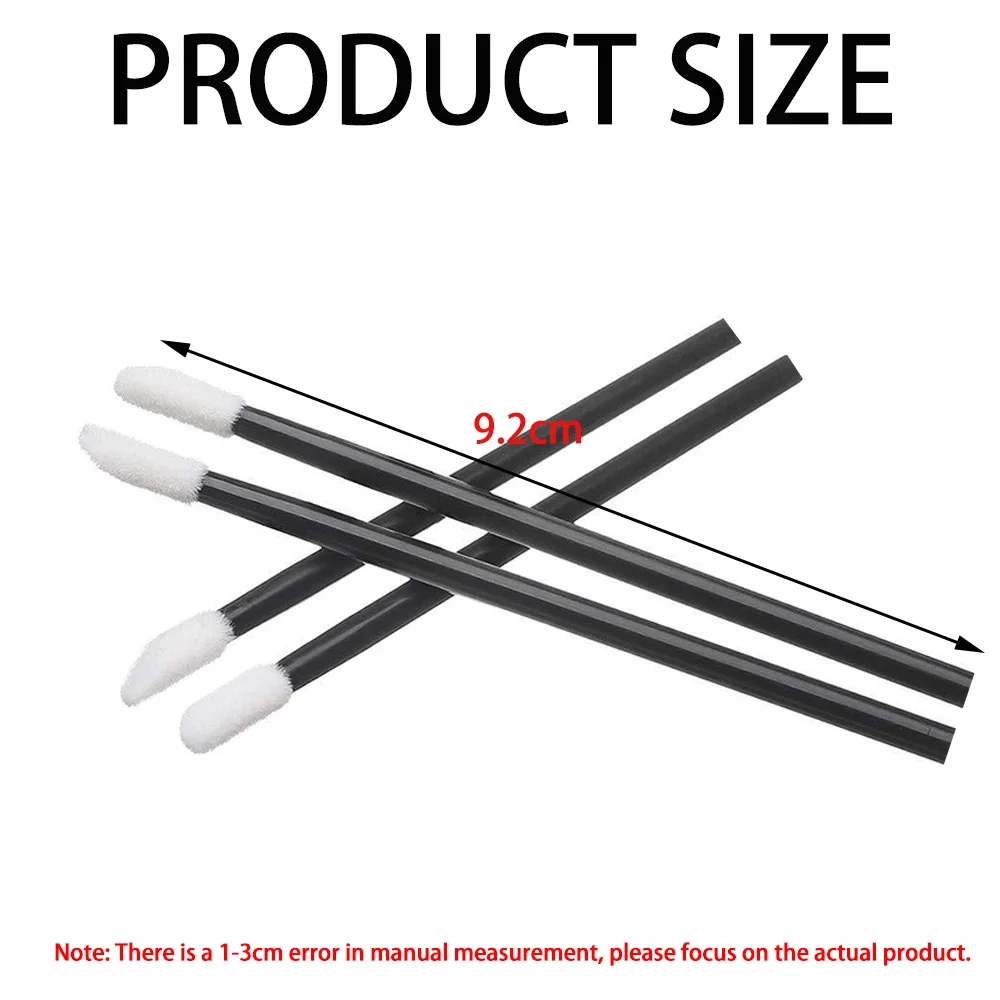 100PCS Strumenti per trucco colorati usa e getta Pennelli per labbra Pennello per trucco Applicatore per estensione ciglia Bacchette per rossetto Set cosmetico