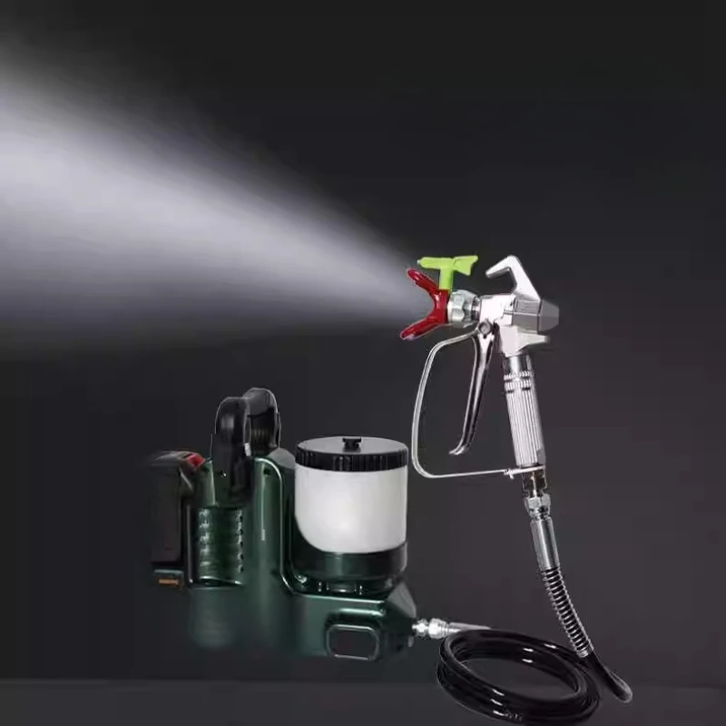 

Sprayer Paint Paint High Pressure Airless Lithium Battery Charging Convenient Plunger Wall Repair Machine
