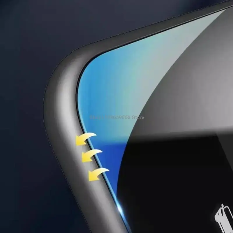 vidro temperados para exibição traseira automotiva 8 polegadas superfícies antiglare