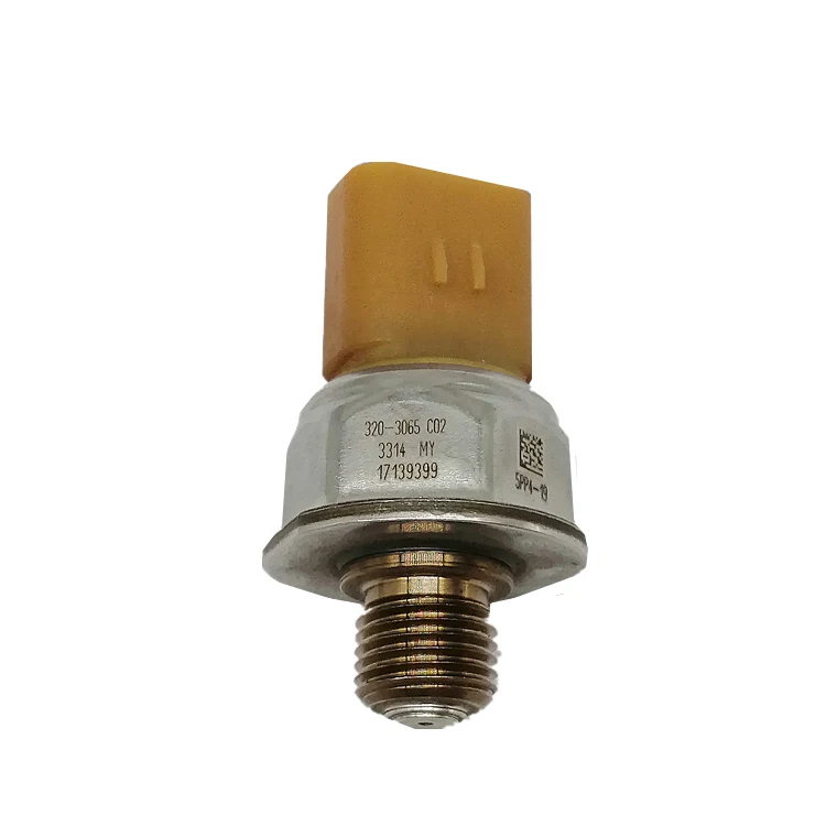 Excavator accessories For CAT E320D common rail fuel pressure sensor 5PP4-19 320-3065 3203065