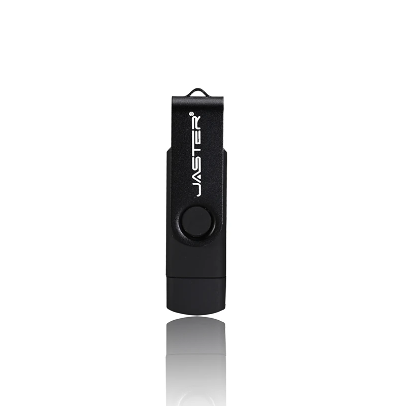 JASTER OTG USB Flash Drive 128GB Metal Pen Drive 8GB 16GB 32GB 64GB 128GB Pendrive doble uso Micro USB Memory Stick