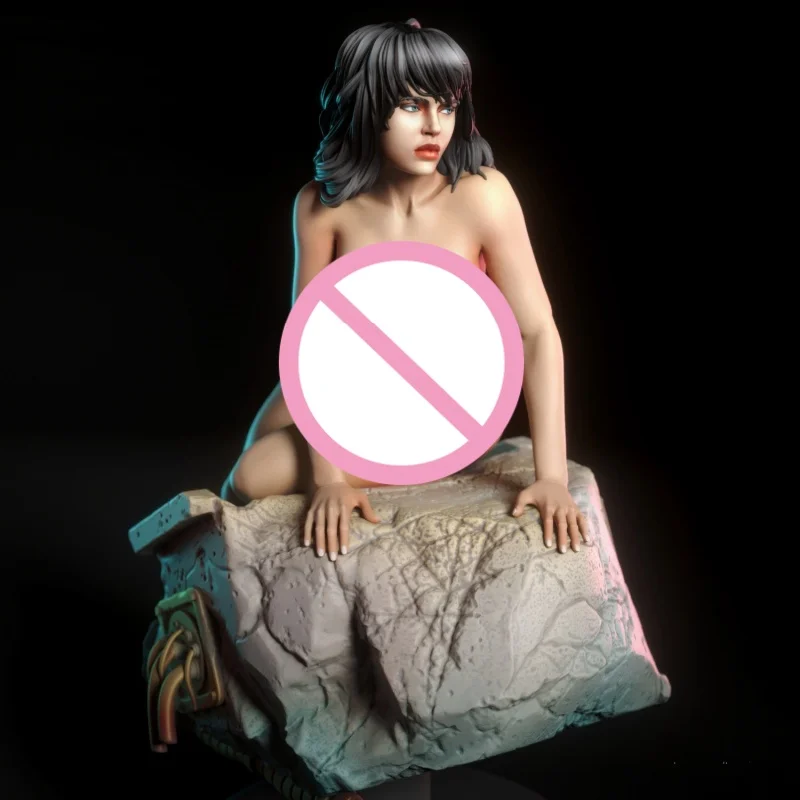 Kit de modelo de figuras de resina completa Druuna Nsfw escala 1/24 sem pintura e sem montagem