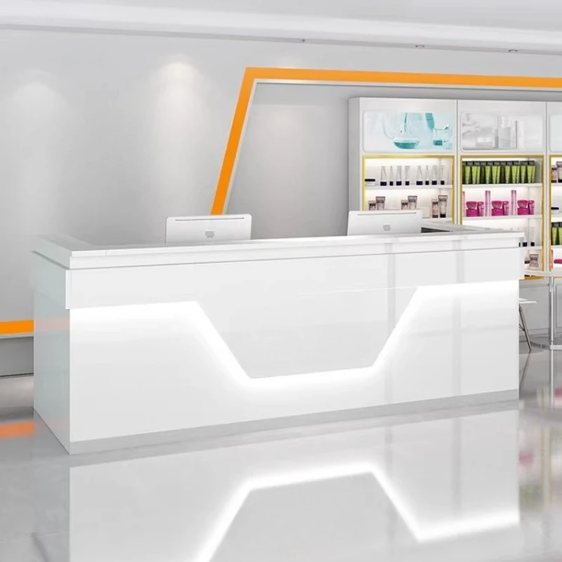 

Aesthetic Design Reception Desks Unique Luxury Simple Modern Reception Desks Executive European Mostrador Commercial Furniture