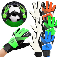 Children's Goalkeeper Glove Latex Goalkeeper Gloves Football Protection Adults Teenager Anti-Slip Football Gloves Soccer Goalie