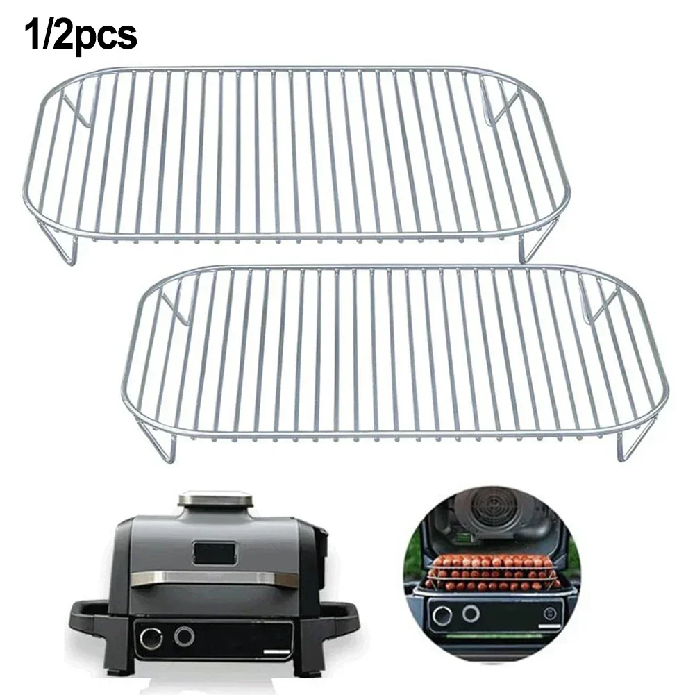 Stainless Oven Grill Rack Air Fryer Basket For Nin Ja Woodfire OG701 OG75 7-In-1 Air Fryer Net Baskets Kitchen Tool Parts