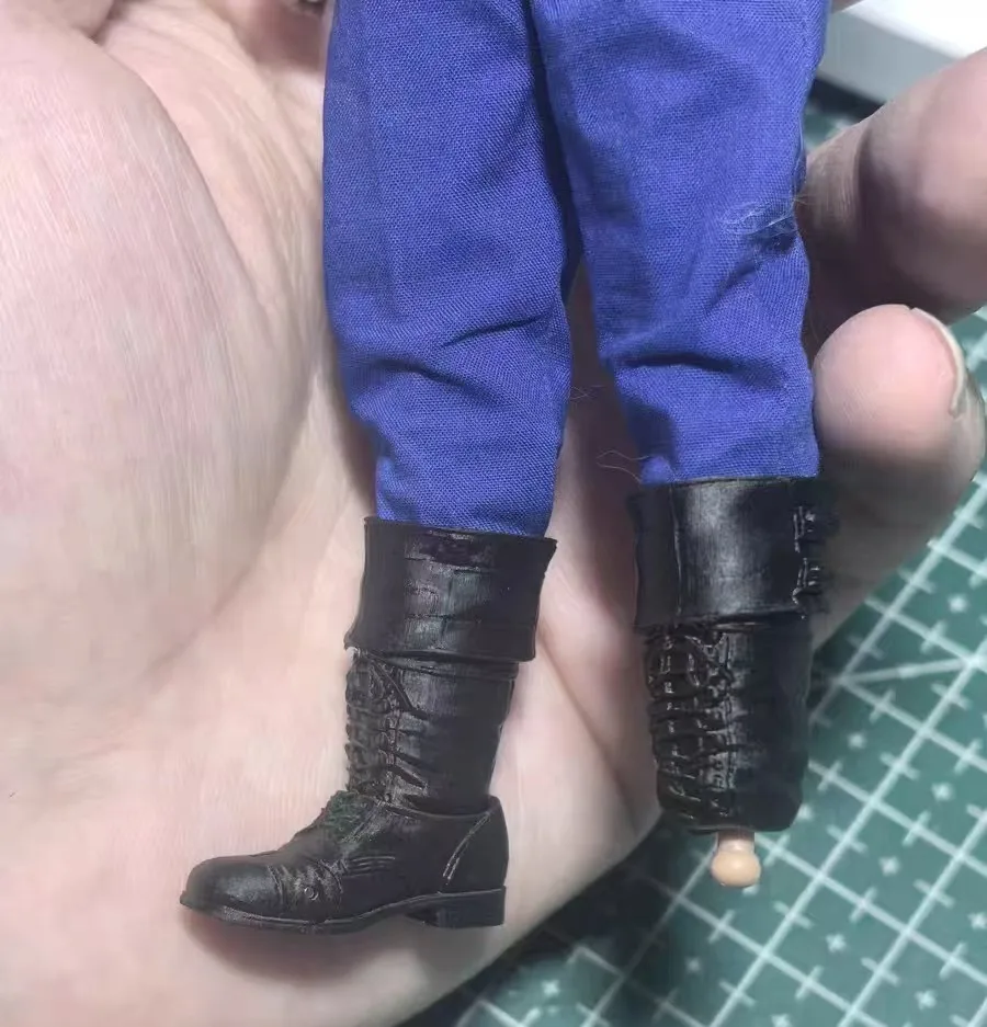 1/12 Scale WWⅡ Boots Model for 6'' Nota