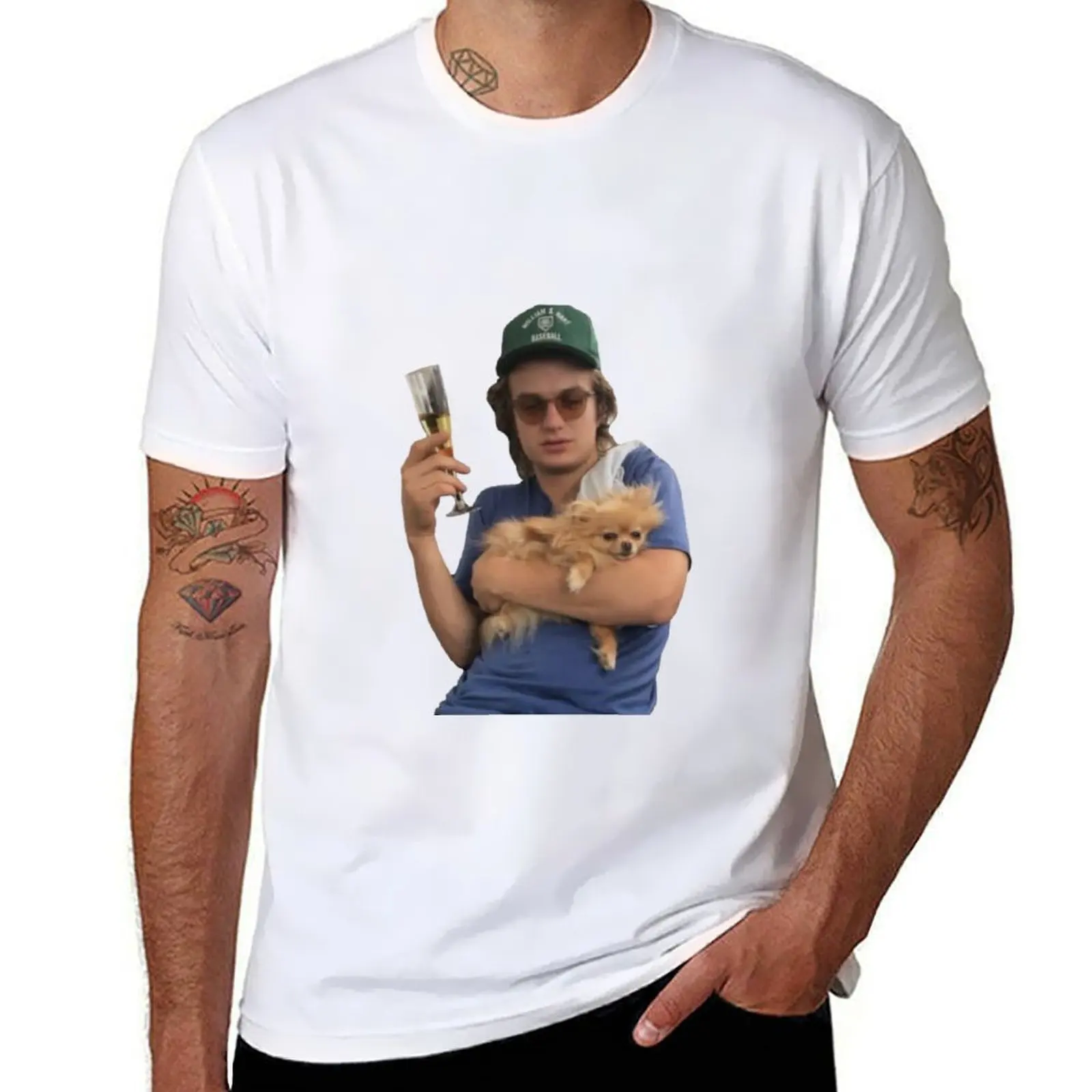 

Joe Keery my Spirit Animal T-Shirt t shirt custom print man t shirts cotton T-Shirt