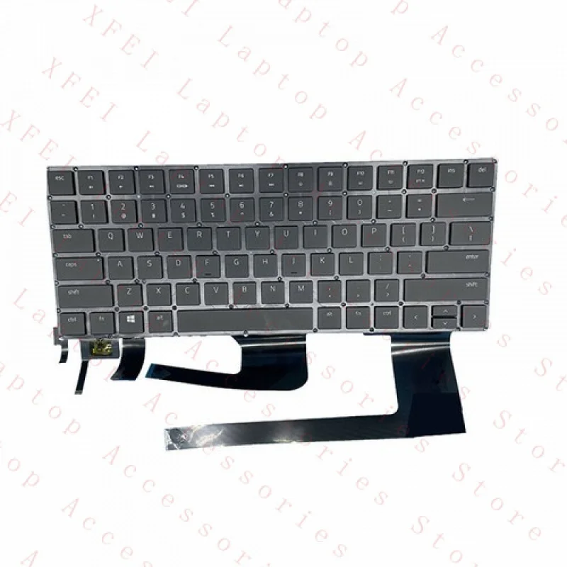 F  1pc NEW Keyboard with backlit For Razer Blade 15 Advanced 2020 RZ09-0330