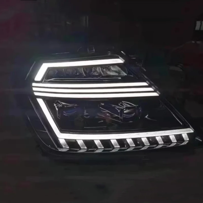 

For Nissan Patrol 2012-2019 Modified New Style Led Headlight Assembly Daytime Running Light Turn Signal Car Head Lamp