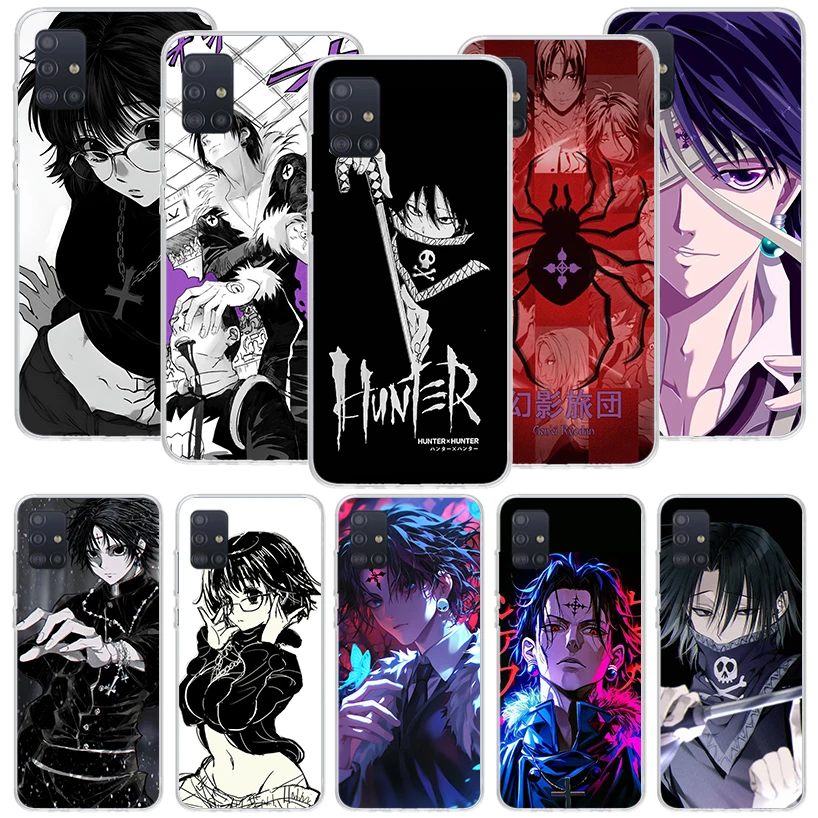 Huner X-Hunters Chrollo Shizuku Phone Case For Samsung Galaxy A50S A30S A51 A41 A31 A21S A11 A01 A71 A70 A40 A20E A10S A6 A7 A8