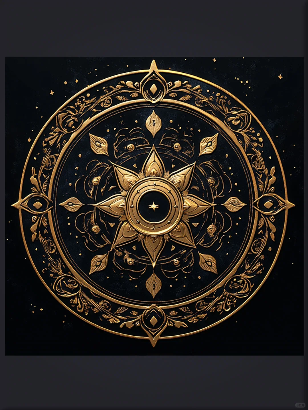 Tarot tablecloth High-end velvet Tarot divination tablecloth Gold-rimmed pentagram altar cloth Witches decorate