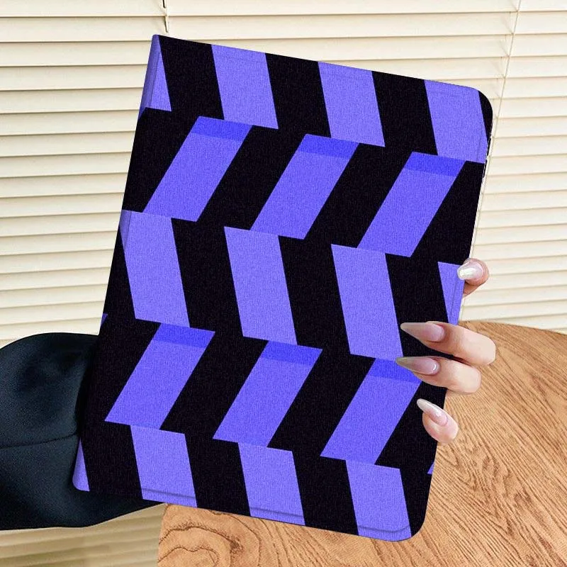 

Creative design lines For Lenovo Pad Tab Legion Xiaoxin Y900 Y700 K10 M10 P11 3rd Pro GT Plus Gen Cover Tablet Case