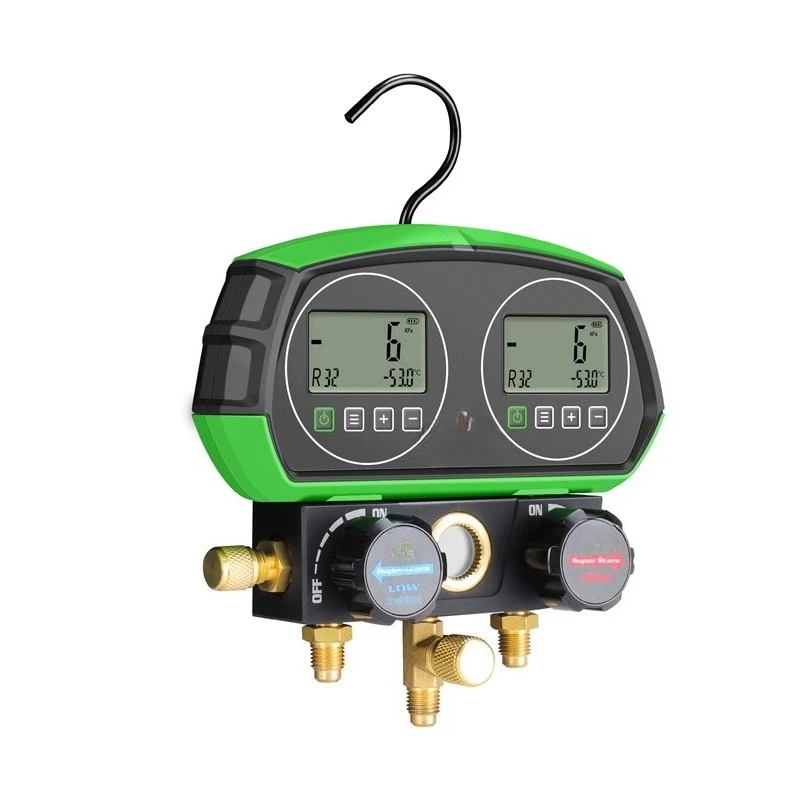 Electronic Fluorine Meter Refrigeration Digital Display Liquid Meter Refrigerant Pressure Gauge ST-B268D/ST-B168DL