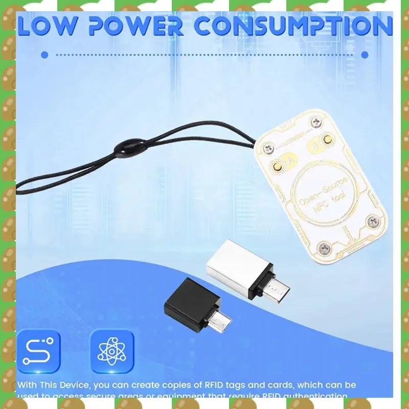 

T36C Chameleon Ultra RFID Smart Chip Reader+3XUID Keychain/Card Smart Card Emulator NFC Tool 125K 13.56M IC ID Card Decode