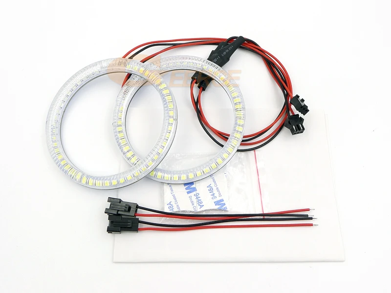 토요타 아벤시스 T27 2009 - 2012 2013 2014 2015 2016 2017 2018 주간 주행등 초고휘도 SMD LED 엔젤 아이즈 키트 헤일로 링