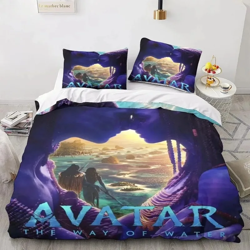 

Hot Movie Avatar Series Bedding Set Duvet Cover Sets Comforter Bed Linen Twin Queen King Single Size Quilt Cover