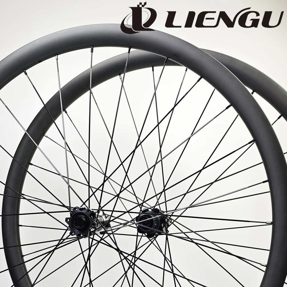 

29er AM MTB Boost Wheels Asymmetry 28 Holes Tubeless Rims 45mm Width 39mm Inner Wide 25mm Deep 36T Ratchet 6 Bolts Disc Brake