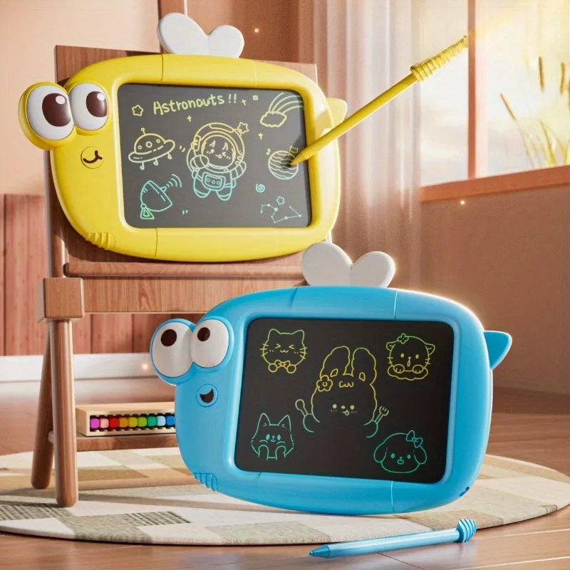 LCD-schrijftablet met bijenthema - Kleurrijk tekentafel voor kinderen |   Geen rommel Doodle Pad met stylus |   Herbruikbaar educatief speelgoed