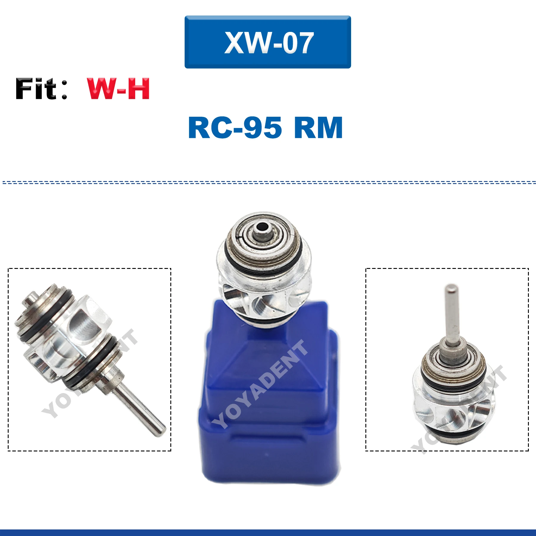 

For WH RC-95 RM High Speed Handpiece Dental Turbine Cartridge Air Rotor Accessories
