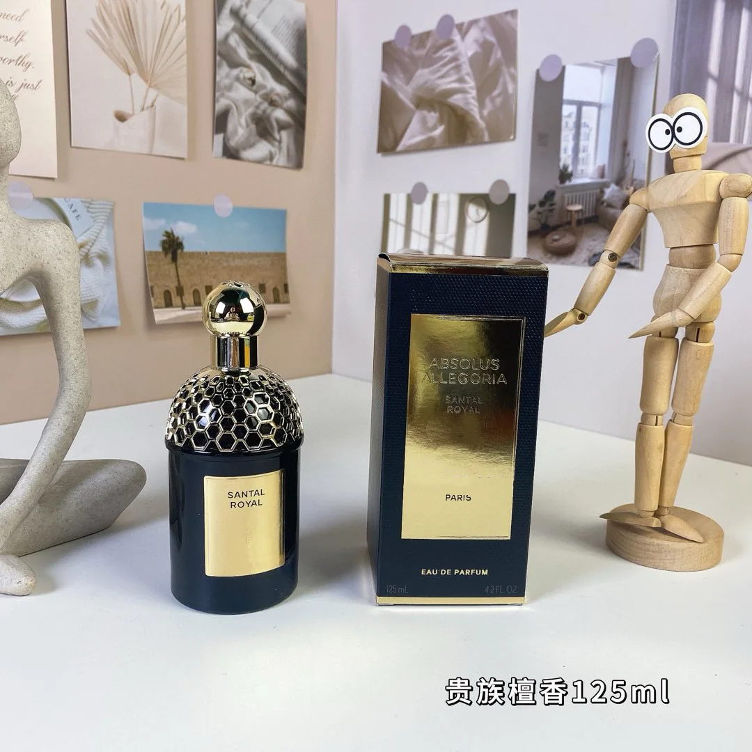 125 مللي العلامة التجارية الأصلية كولونيا أو دو عطر دائم الورد الأزهار رائحة رذاذ النساء العطور خشب الصندل جلد الرجال العطر