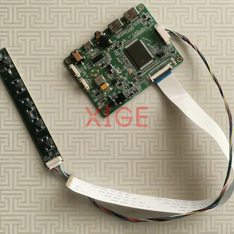 For LP140WF3 LP140WF1 LP140WF6 LP140WF7 Screen Controller Board Kit DIY Laptop Monitor 2Mini-HDMI 1920x1080 30-Pin EDP 1920*1080