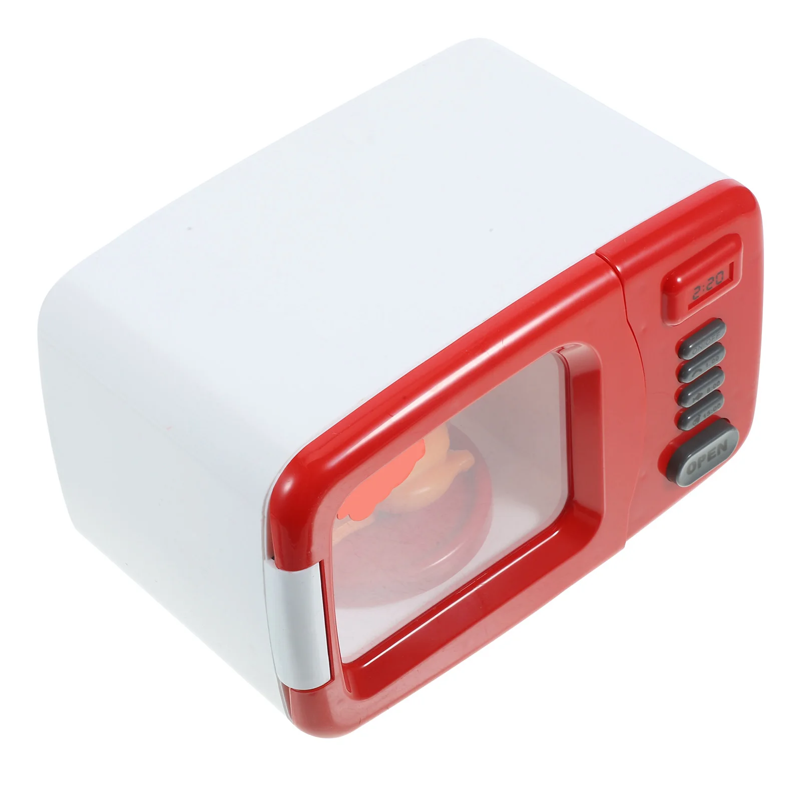 

Simulation Microwave Oven Furniture Plaything Toy Children Mini Toys Miniature Decorative Multifunction