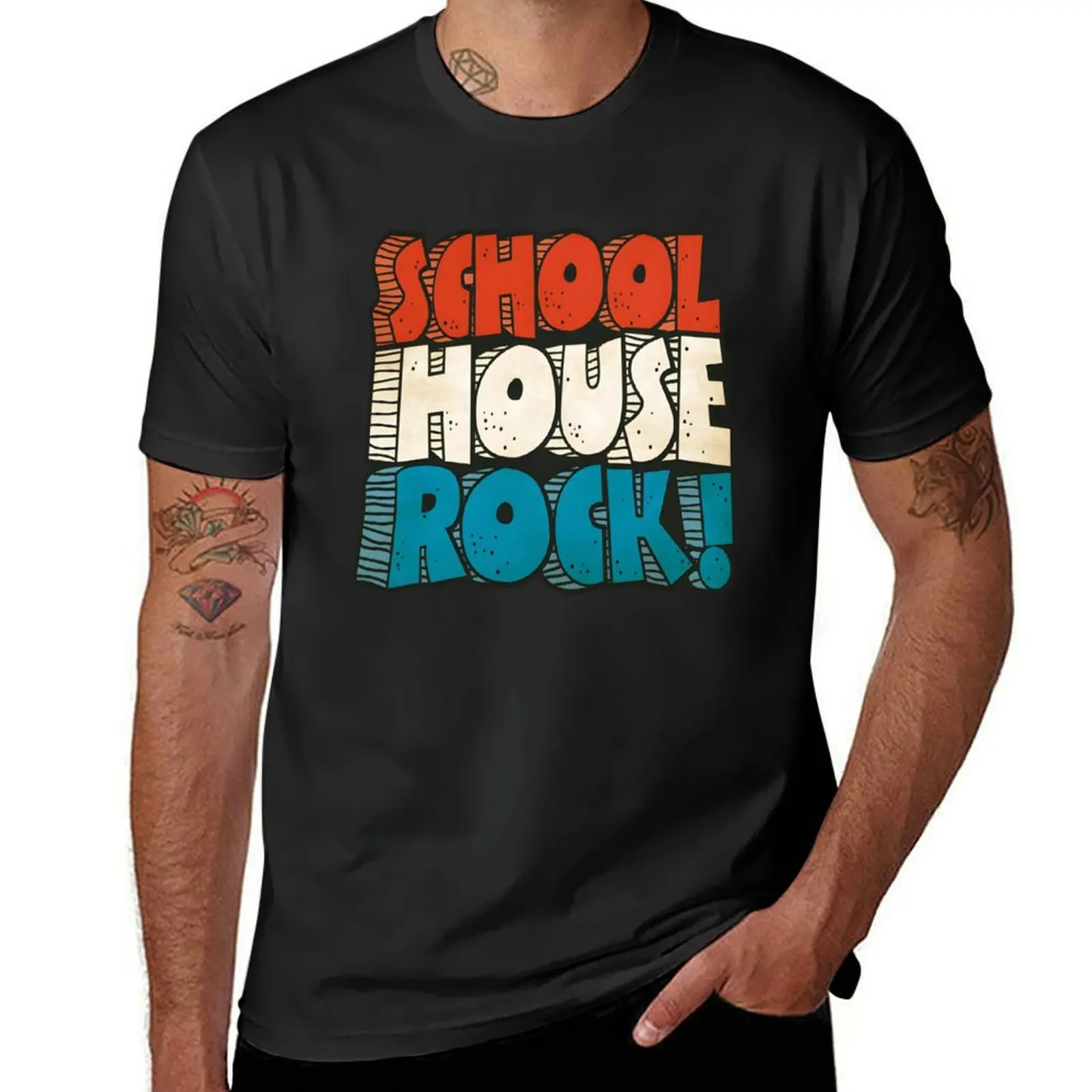 

School Is My House T-Shirt oversized vintage mens clothes