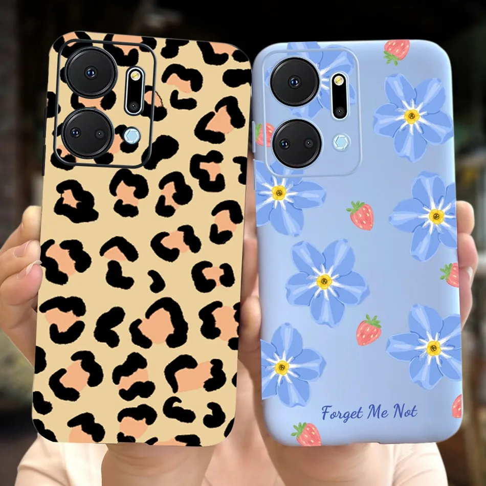 Cute Cartoon Case dla honoru X7a RKY-LX2 cukierki kolor miękkiego silikonu telefon tylna pokrywa dla honoru X7 CMA-LX2 Funda HonorX7a X7 X 7 7a