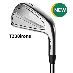 Golf ironsT-200 สามรุ่น T-200 เตารีดกอล์ฟกอล์ฟคลับชุดเหล็ก 4-9 P (8 ชิ้น) เหล็ก/Graphite SHAFT HEAD COVER