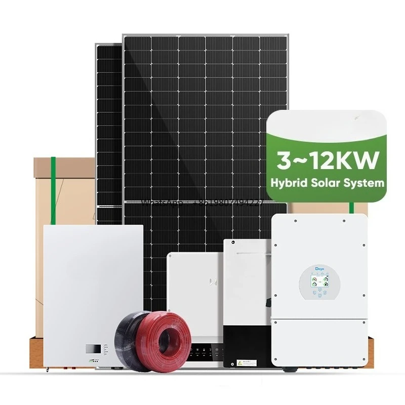 All in One Hybrid 30Kw Generator 1MW Solar Energy Storage System 3Kva 5KW 6KW 8KW 12KW Hybrid Inverter Solar Power System