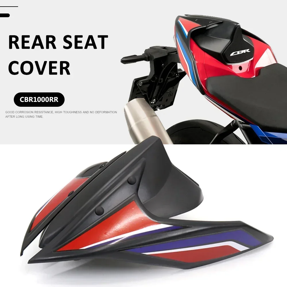 Motorcycle Accessories Rear Seat Cover With Rubber Pad Carbon fibre/Black For Honda CBR1000RR CBR 1000 RR 1000RR cbr1000rr 2021-