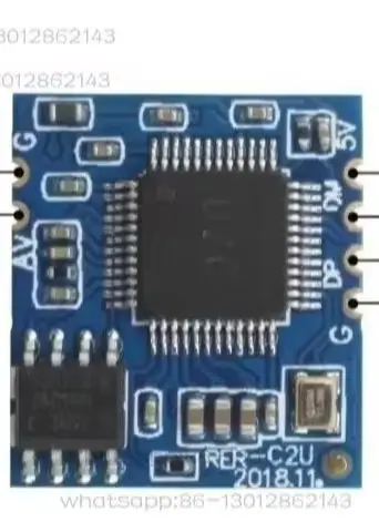 2026 1PCS Vídeo AV analógico para módulo de câmera USB digital CVBS para chip USB UVC sem driver